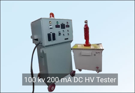 100 kv 200 mA DC HV Tester