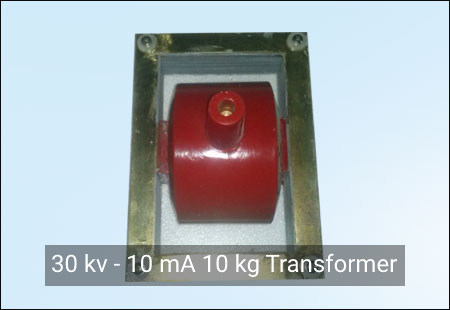 30 kv - 10 mA 10 kg Transformer