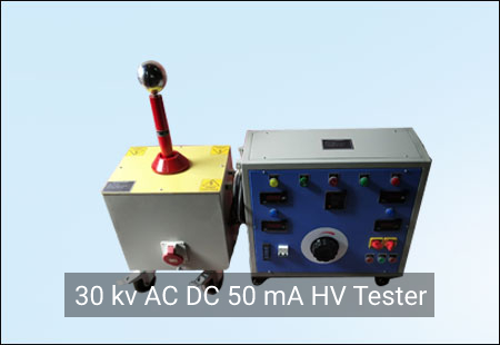 30 kv AC DC 50 mA HV Tester