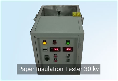 Paper Insulation Tester 30 kv